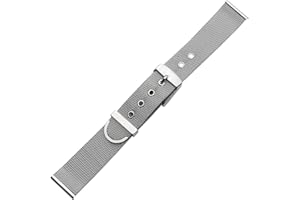 MARBURGER Uhrenarmband 18mm Edelstahl Silber - Werkzeug Montage Set 84906180020