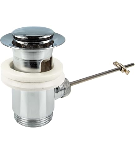 SANTRAS High-quality Eccentric Drain For Washbasins With Overflow - View #7