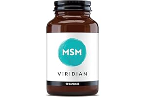 Viridian - MSM (Methyl sulphonyl Methane) 750mg, 90 Capsules | Joint, Skin, Hair, Nail & Connective Tissue Support | Collagen & Mobility Support | Vegan Friendly | Nutritionist Formulated
