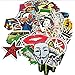 Produktbild Gogoo Club® 100Stk. Stickerbomb Auto Skateboard Laptop Gepäck Gitarre Aufkleber Fahrrad Moebel Dekor Mega Mix Stickern