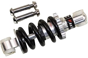 Trkimal Rear Shock Suspension Spring, Rear Shock Absorber for Gas Scooter Electric Bike Minimoto Dirt Bike ATV Quad Mini Pocket Bike Mountain bike ATV Go-Kart (125MM/1200LB)