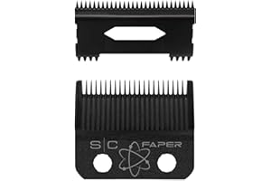 Stylecraft Lama Faper DLC Black Diamond Carbon DLC + Lama Slim Deep per Tagliacapelli, Lama di Ricambio per Clipper, Accessorio originale, Compatibile con Gamma+ e Stylecraft