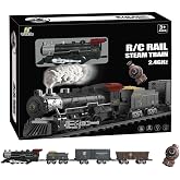 Classic Steam Kumandalı 2,4 Ghz Pilli Tren Seti 30 Par&ccedil;a 1613G