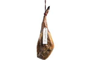 Finca Jarallana - Jamón de Cebo Ibérico 50% - Pieza de 9 kg con Secado Natural - Cerdos de Raza Ibérica Criados en Régimen Extensivo