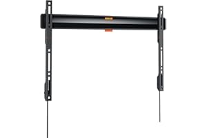 VOGEL'S Vogel’s TVM 3605 Supporto TV fisso per televisori da 40-100 pollici, Max. 75 kg, Staffa da parete per TV max. VESA 600x400, Distanza dalla parete solo 2,2 cm