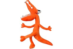 XEANCO Plush, Rainbow Plush, Toys, Plush for Girls, Boys, Friends (Orange)