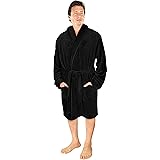 Mens fleece dressing gown sale Clearance