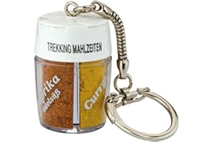 TREK'N EAT SEASONINGS DISPENSER 4 PARTS (KEY CHAIN)