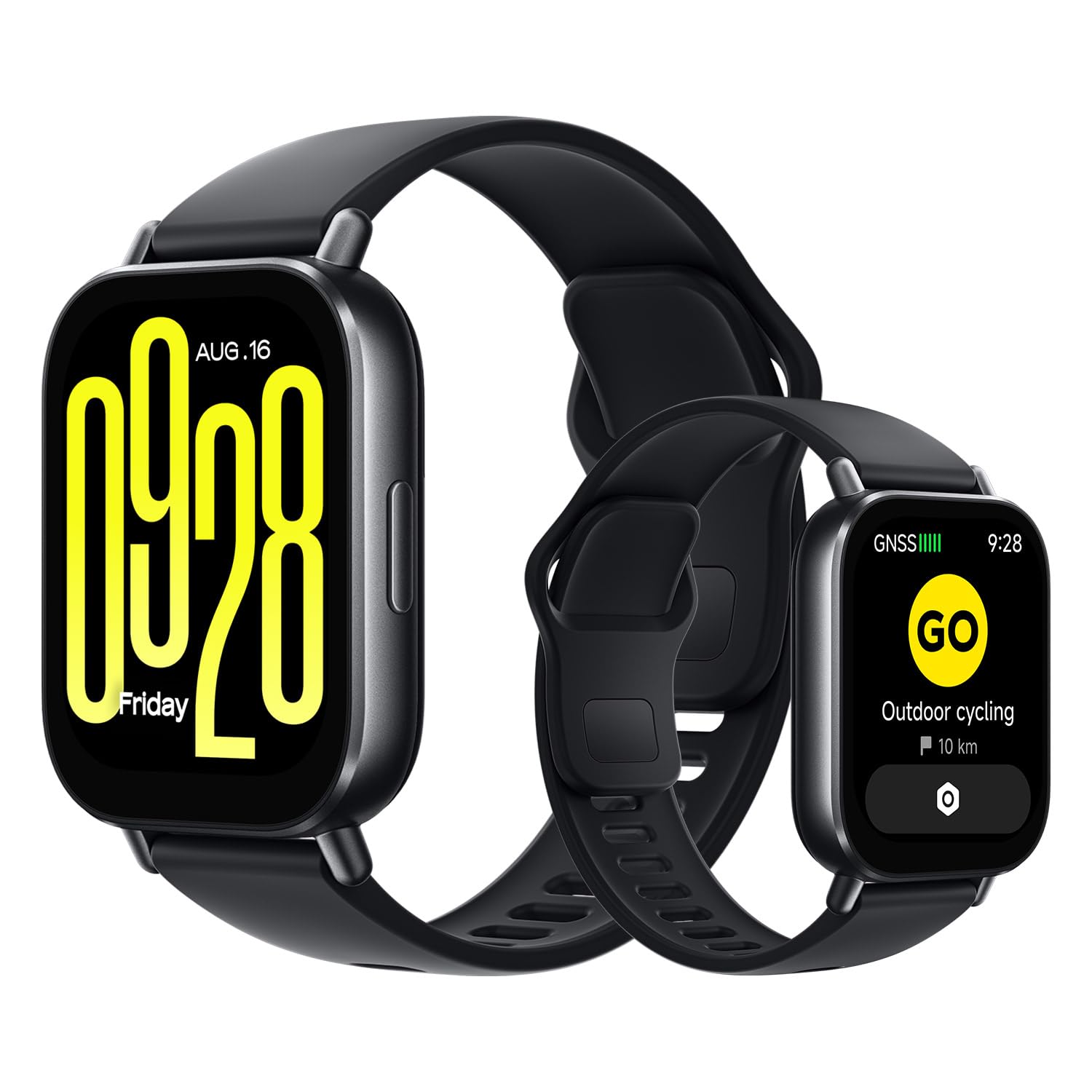 XIAOMI Redmi Watch 5 Active, Smartwatch con display LCD 2", Chiamate Bluetooth, Autonomia 18 giorni, Resistenza Acqua 5ATM, Monitoraggio Frequenza Cardiaca e SpO2, 140+ modalità Fitness, Nero
