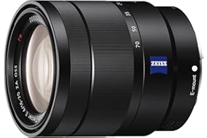 Sony SEL-1670Z Zeiss Standard-Zoom-Objektiv (16-70 mm, F4.0, OSS, APS-C, geeignet für A7, ZV-E10, A6000- und Nex-Serien, E-Mount) schwarz