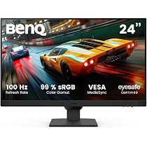 BenQ GW2490E 24 Pulgadas Eye-Care Gaming Monitor, 100Hz