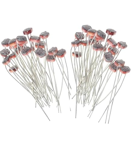100-teiliges Fotowiderstände-Set – GL5506, GL5516, GL5528, GL5537, GL5539 Für Arduino & DIY