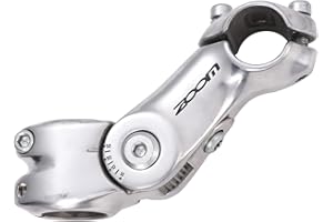 ZUKKA Bike Stem,25.4mm Adjustable Bicycle Handlebar Riser Extender for Road Bike, Mountain Bike, MTB, BMX Cycling (110mm)