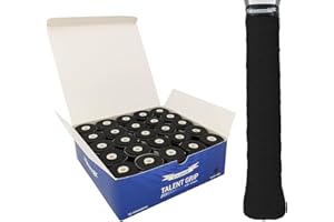 G-Lueck 50er Set Tennis Griffband (sehr griffig) | 0,50-0,60mm Stärke | Overgrip für Squash Badminton Schläger & Kicker inkl. selbstklebendes Abschlußband | Anti-Rutsch