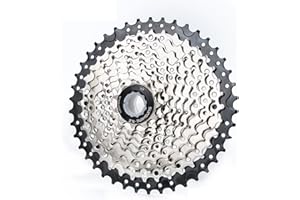BIKECO Cassetta per bicicletta MTB 8-9-10-11-12-13 volte, per mountain bike 11-30/32/34/36/40/42/46/50/52T, pignone compatibile con Shimano Sram (tranne XD)