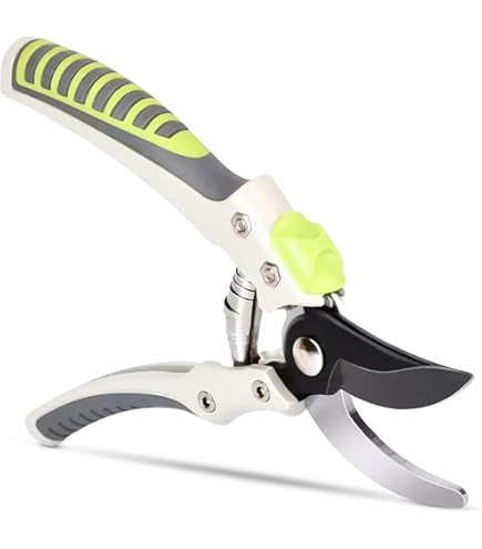 thumbnail image 2 of Pruners For Gardening Twfbrm 4 Pcs Set, Stainless Steel Bypass Pruning Scissors With Sharp SK-5 Blades, Ergonomic & Heavy Duty Gardening Clippers Plant Secateurs For Cutting Flowers, Trimming Plants Garden Pruning Shears 2 of 10