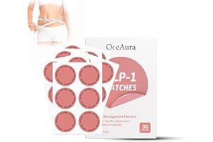 MORANJOR Healthy Shape Support, Body Management Patch, Natural Ingredients Patch, Metabolism Support Patches for Belly & Waist Skin All Skin Types, 30 Vegan Patches