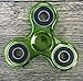 Price comparison product image Anti Stress EDC Fidget Toys Finger Hand Spinner Metallic Plating Autism UK (GREEN)