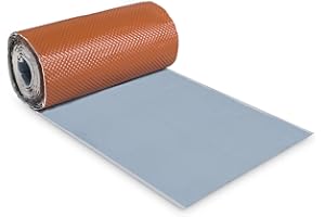 BMD 3D Kaminanschlussband Wandanschlussband 300 mm x 5 m (ziegelrot RAL 8004) Kaminanschluss Wandanschluss Kaminband Aluflex Dachrolle