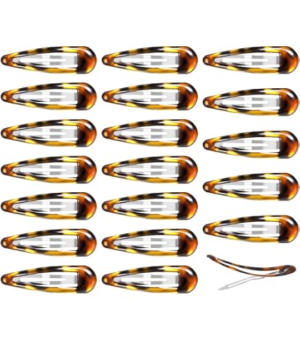 Barrettes à Cheveux Clic-clac Multicolores - Lot De Pinces Pratiques Et Colorées Pour Femme