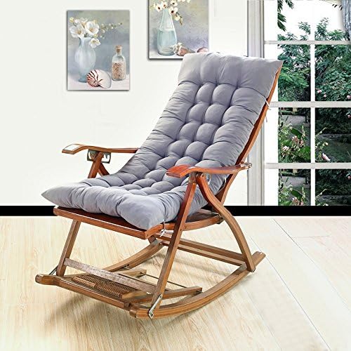 XIANGMING Cushion Collapsible cushion Padded polyester cushion office Leisure sofa use 5 colors available (no chair) ( Color : Gray )