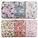 LittleBloom, Reusable Pocket Cloth Nappy, Fastener: Popper, Set of 6