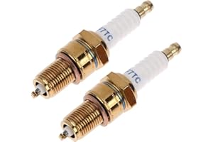 DROTAYARD 2pcs Replacement of F7TC Spark Plug for 168F 170 Generator Tractor, Rototiller Water Pump Go Kart Mini Bike Tillage Polishing Machine