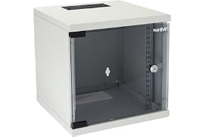 HMF 63406-07 10 tum, 6U, 300 mm djup, fullt monterat, glasdörr