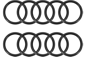 sourcing map 29x23x3mm (OD*ID*A) Juntas Tóricas de Nitrilo, Métrico Sellado Junta Empaquetadura para Automóvil Sello Mecánico Válvula de Presión Constante Equipo Industrial, 10pcs