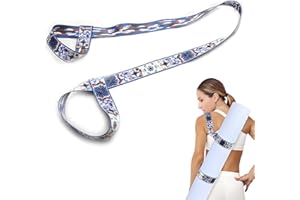 WHYCNJL 1 Stück Yogamatte Tragegurt,Yogamatten Tragegurt,Verstellbare Yogamatten-Carrying Strap,Haltbarer Gurt für den Transport Ihrer Yogamatte,Tapis De Sport Et Outdoor