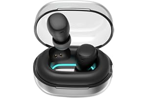 Xmenha Écouteurs Bluetooth Ecouteurs sans Fil oreillette Etanche IPX4 Bluetooth 5.3 avec Son HiFi Stereo Petit Taille de Poche Contrôle Tactil Casque sans Fil Sport