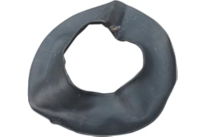 Xclou Chambre à air pour brouette 400 x 100 mm - Chambre à air gonflable - Chambre à air pour roues de brouettes de jardinage et manutention, Noir