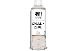 PINTY PLUS Pintura en spray PINTYPLUS CHALK 520cc CK791 PIEDRA 335 g (Paquete de 1)