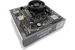 COMPONENTS4ALL Ryzen 5 7600 3.8Ghz (Turbo 5.1Ghz) 6 Core 12 Thread CPU, PRIME A620M-K Motherboard & 16GB 5600Mhz DDR5 RAM Pre-Built Bundle
