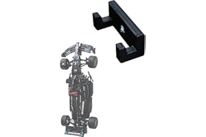 Brickify Gancio da parete compatibile con Lego 42171 Mercedes-AMG F1 W14 E Performance, mostra in modo sicuro la tua auto - Auto non inclusa