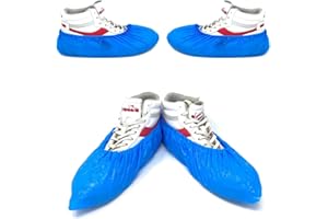AQASKIN Cubrezapatos desechables 5 gramos, zapatos desechables CPE, entrada a piscina, estacionamiento de bebés y muchos otros usos (Cantidad 100 pz)