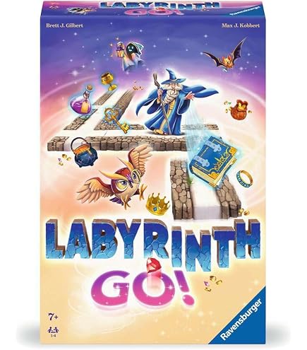 Ravensburger 26447 Labirinto Magico, Gioco di società, 2-4 Giocatori, età Consigliata 7
