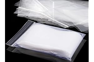 LONELY HIGH HEELS Worki strunowe, 100 sztuk, 30 x 20 cm, plastikowe, zamykane, z zamkiem błyskawicznym, woreczki wielokrotnego zamykania, do przechowywania biżuterii itp