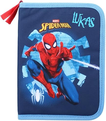 Scooli Spider-Man Filled Pencil Case