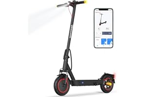 EVERCROSS EV85F/EV10K PRO Electric Scooters Adults, 8.5''/10'' E-Scooter Foldable - APP, 350W/500W Motor, 7.8AH/11.4AH Battery, 15KG/16KG weight, 3 Speed Modes, Dual shock absorbers