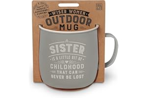 History & Heraldry Personalised Outdoor Mug (Sister)
