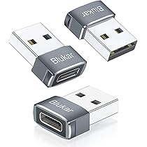 SOLMIMI Adaptateur USB C Femelle Vers USB Mâle De 1,2 M