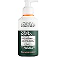 L'Oréal Men Expert Derma Control Purifying Cleansing Gel, Deep Cleanser for Oily Skin, Removes Dead Skin, Unclogs Pores, 260ml