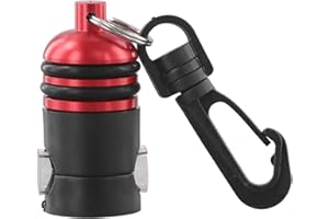 EXTRWORY Scuba Regulator Hose Holder Magnetic Adjustable Octopus Clip for Diving Equipment Underwater Gear(Red)