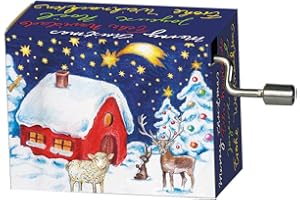 Fridolin Zegar z pozytywką/Music Box: Zegar z zabawą bożonarodzeniową "We Wish You a Merry Christmas"