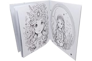 Coloring Book 24 Professional Drawing Suitable for Adults and Kids Gifted Multi Shapes (Pink)