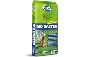 Viano MO Bacter Organic Lawn Fertiliser & Moss Killer - 20kg