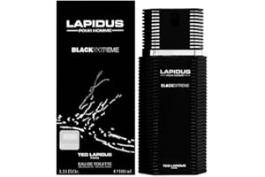 Lapidus Pour Homme Black Extreme de Ted Lapidus Eau de Toilette Vaporisateur 100ml