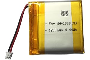 1 200 mAh Li-polymer ersättningsbatteri för Sony WH-1 000XM3/WH-1 000XM4/WH-XB900N/WH-H910N/WH-CH710N – kompatibelt batteri S