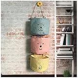 Inwagui 3 Tasche Hanging Storage Bag/Hängende Kombination/Wand Hängen Hängeorganizer/Hängende Tasche/Debris Beutel/ Bad Wand Utensilo-Typ C - 3
